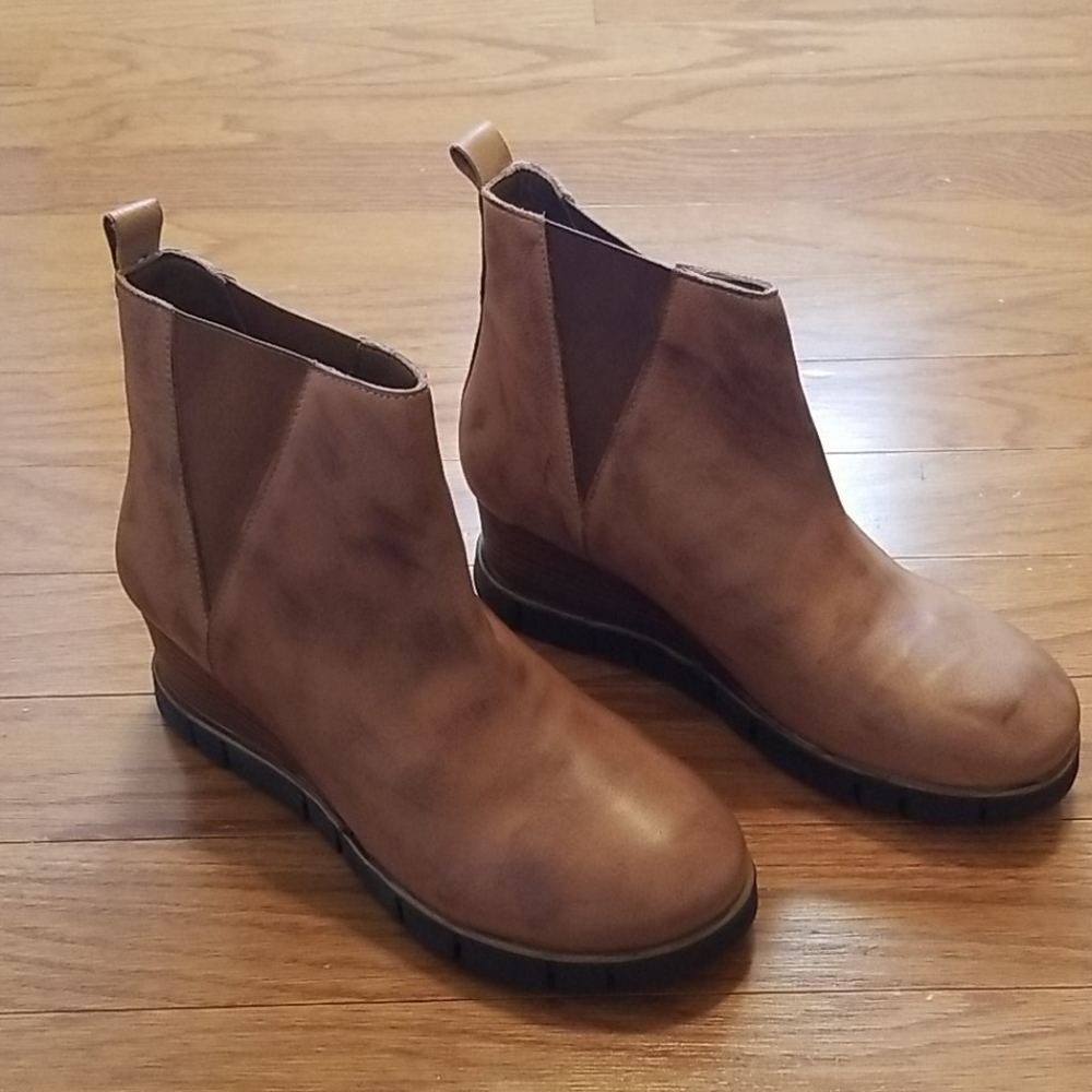 Diba True Ball Room Leather Boots NWT